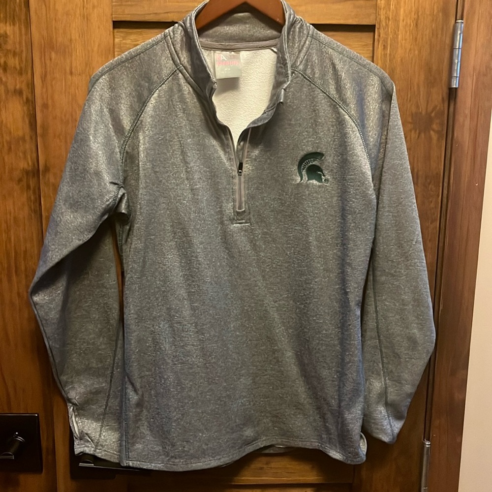 Ladies Michigan State Pullover